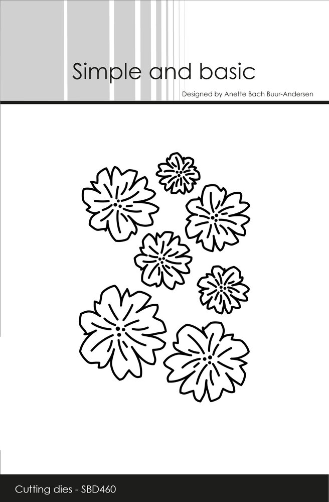 Simple and Basic Flowers Dies (SBD460)