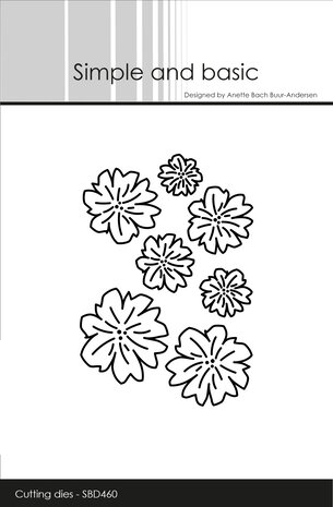 Simple and Basic Flowers Dies (SBD460)