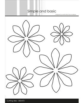 Simple and Basic 3D Flowers Dies (SBD473)