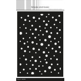 Simple and Basic Stars A5 Stencil (SBM005)