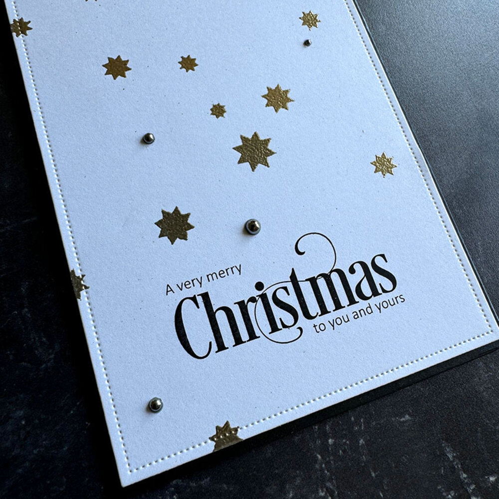 Simple and Basic Stars A5 Stencil (SBM005)