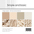 Soft and natural textures 6x6 Inch Paper Pack (SBP535)