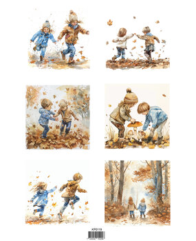 Reprint Fall A4 Cutouts (KPA4101) Reprint Fall A4 Cutouts (KPA4101)