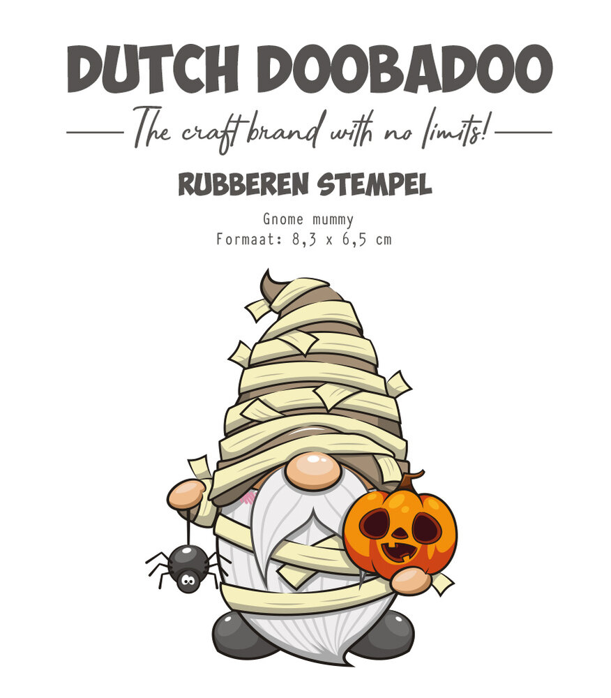Dutch Doobadoo Rubber Stamp Gnome Mummy (497.004.022)
