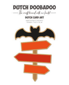 Dutch Doobadoo Dutch Card Art A5 Signpost Bat (470.784.335)