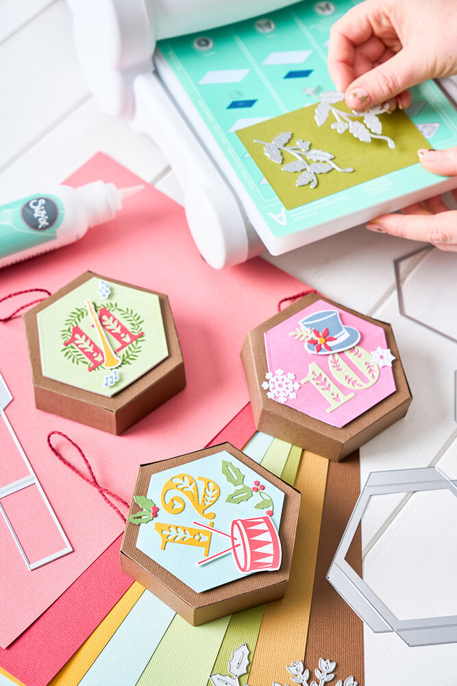 Sizzix Clear Stamps by Catherine Pooler 12 Days of Christmas (30pcs) (666726) (DISCONTINUED)