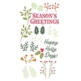 Sizzix Clear Stamps by Catherine Pooler Happy Holly Days (29pcs) (666729)