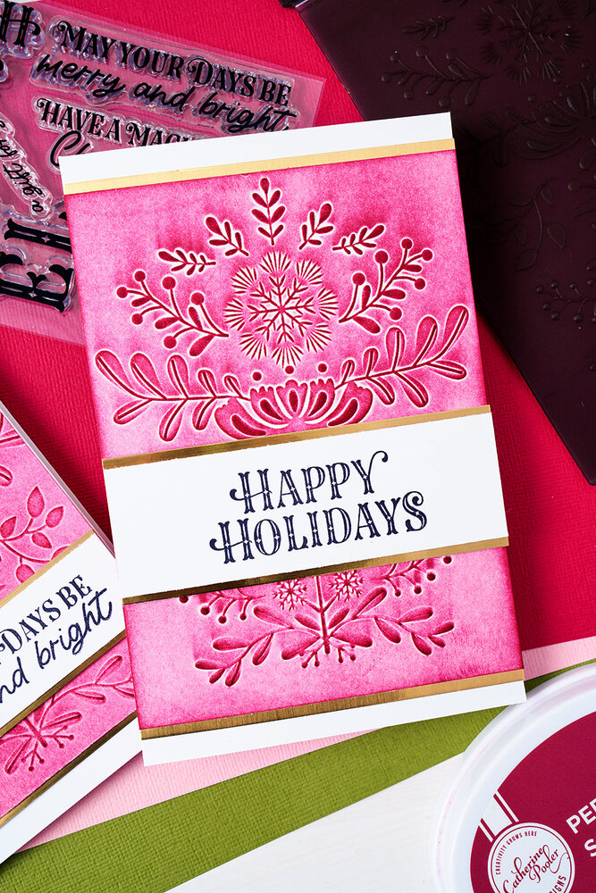 Sizzix 3D Textured Impressions by Catherine Pooler Yuletide (666732)