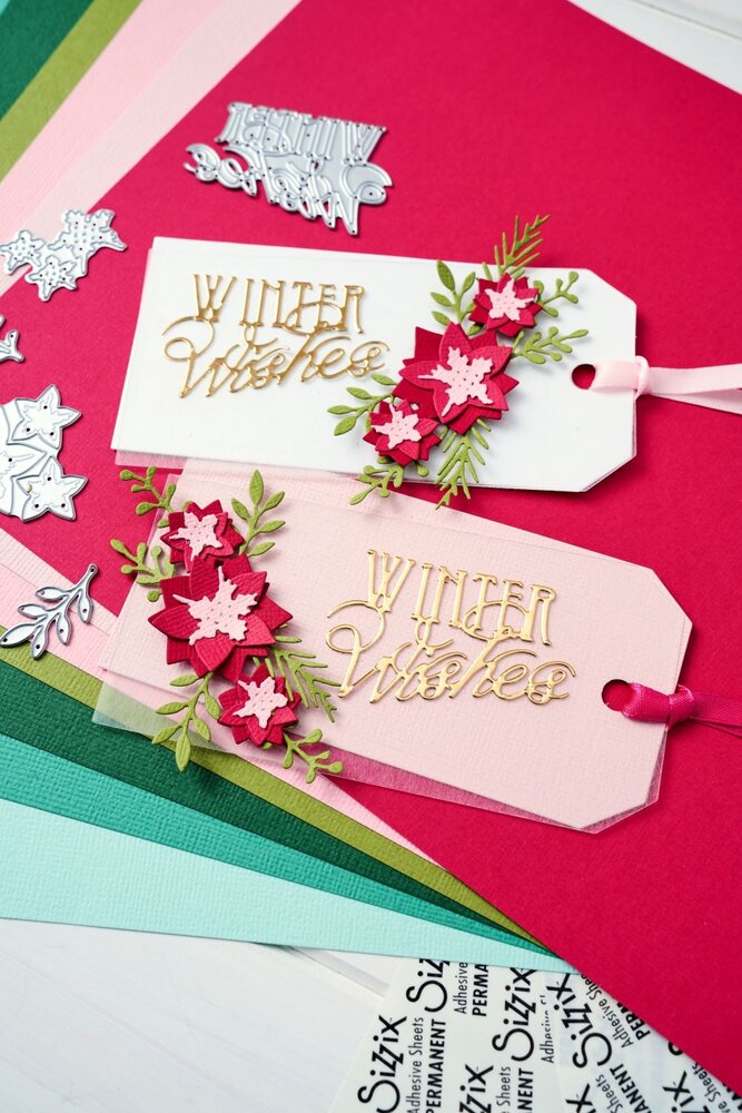 Sizzix Thinlits Die by Jen Long Winter Wishes #2 (14pcs) (666736) Sizzix Thinlits Die by Jen Long Winter Wishes #2 (14pcs) (666736)