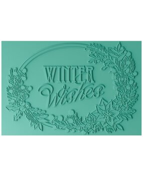 Sizzix 3D Textured Impressions by Jen Long Winter Wishes (666734) (DISCONTINUED) Sizzix 3D Textured Impressions by Jen Long Winter Wishes (666734) (DISCONTINUED)