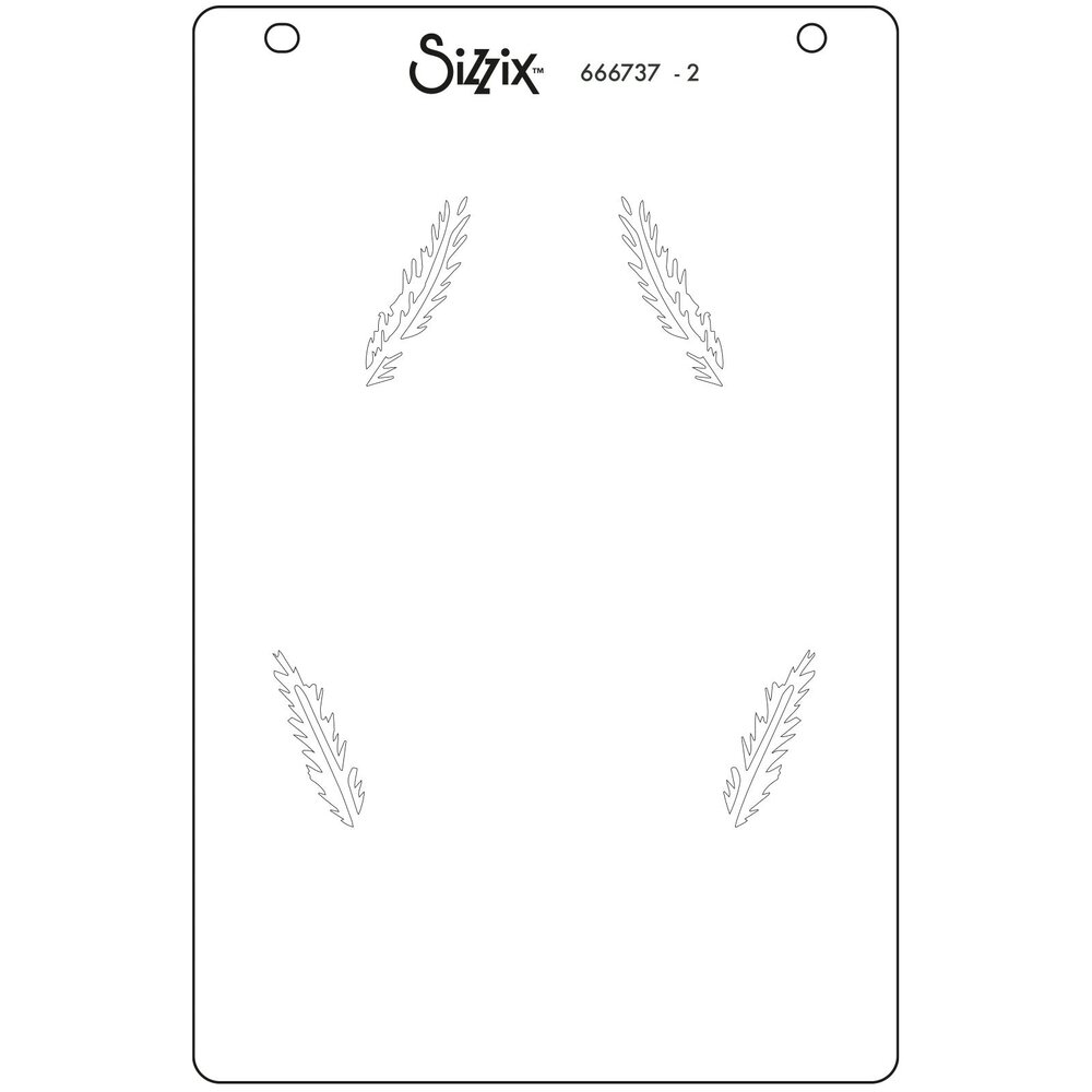 Sizzix Layered Stencils by Jen Long Merry & Bright #3 (4pcs) (666737) (DISCONTINUED) Sizzix Layered Stencils by Jen Long Merry & Bright #3 (4pcs) (666737) (DISCONTINUED)