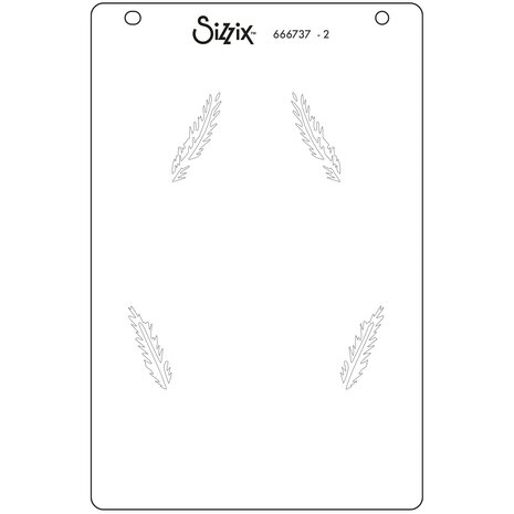 Sizzix Layered Stencils by Jen Long Merry & Bright #3 (4pcs) (666737) (DISCONTINUED) Sizzix Layered Stencils by Jen Long Merry & Bright #3 (4pcs) (666737) (DISCONTINUED)