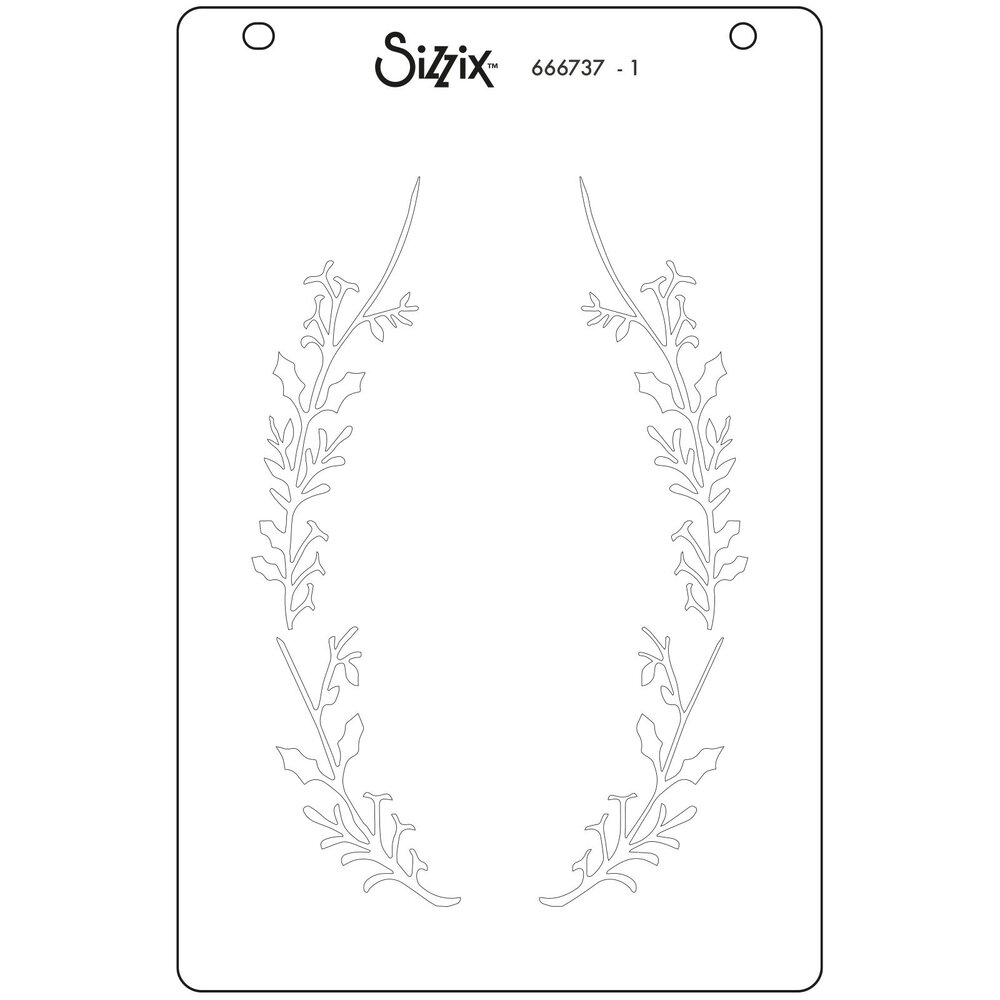 Sizzix Layered Stencils by Jen Long Merry & Bright #3 (4pcs) (666737) (DISCONTINUED) Sizzix Layered Stencils by Jen Long Merry & Bright #3 (4pcs) (666737) (DISCONTINUED)