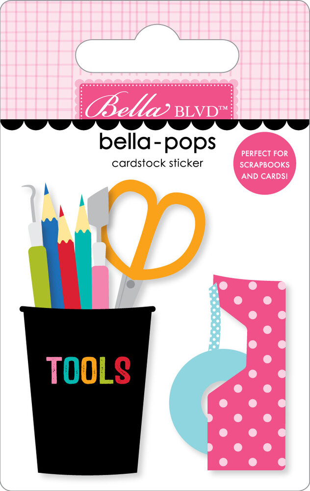 Bella BLVD Scrappy Tools Bella-pops (BB2868) (OUTLET)