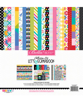 Bella BLVD Let's Scrapbook! Collection Kit (BB2871) (OUTLET)