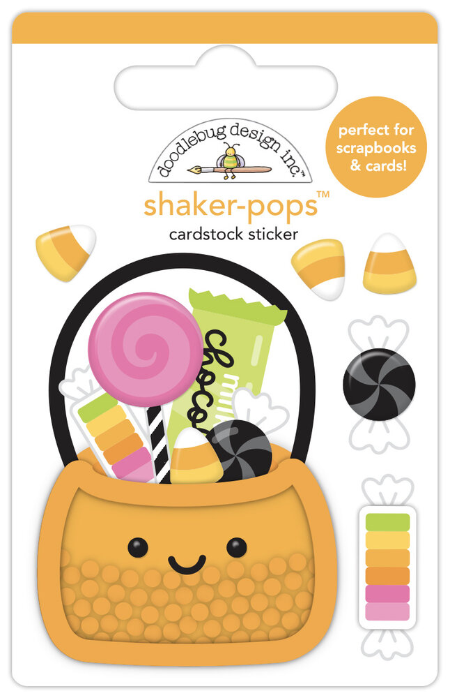Doodlebug Design Trick Or Treats Shaker-Pops (8563) Doodlebug Design Trick Or Treats Shaker-Pops (8563)