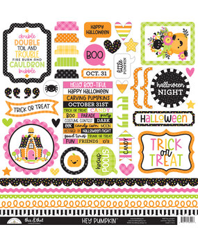 Doodlebug Design Hey Pumpkin This & That Stickers (8592)