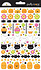 Hey Pumpkin Puffy Icons Stickers (8574)