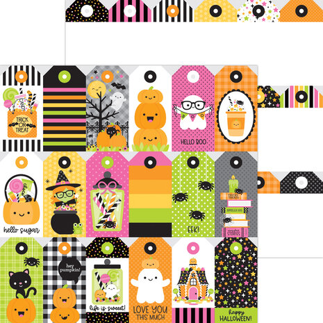 Doodlebug Design Hey Pumpkin 12x12 Inch Paper Pack (8606)