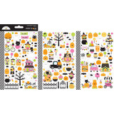 Doodlebug Design Hey Pumpkin Mini Icons Stickers (8573)
