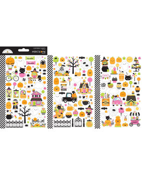 Doodlebug Design Hey Pumpkin Mini Icons Stickers (8573)