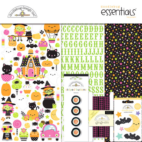 Doodlebug Design Hey Pumpkin Essentials Kit (8609)