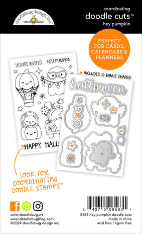 Doodlebug Design Hey Pumpkin Doodle Cuts (8583) Doodlebug Design Hey Pumpkin Doodle Cuts (8583)