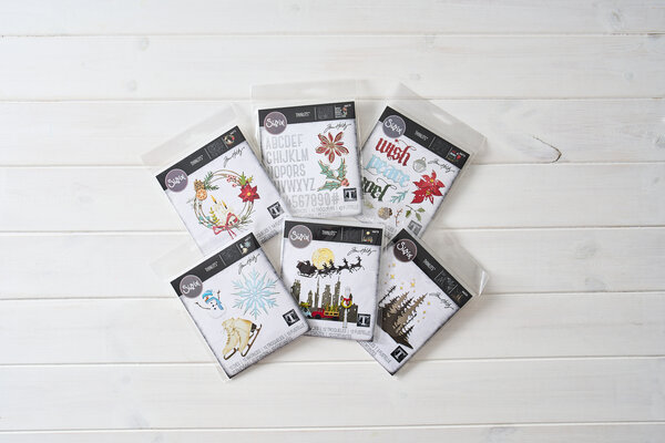 Sizzix [Craftlines Exclusive] Tim Holtz Christmas Collection 2024 Bundle (32440) 5+1 FREE