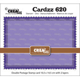Crealies Cardzz Stansen No. 620 Dubbele Kaart Postzegel (CLCZ620)