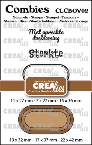 Crealies Combies Stamps + Dies No. 2 Stamps Set Overlijden (texts + tags/labels) (CLCBOV02) Crealies Combies Stamps + Dies No. 2 Stamps Set Overlijden (texts + tags/labels) (CLCBOV02)