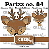 Crealies Partzz Dies No. 84 Deer (CLPartzz84)