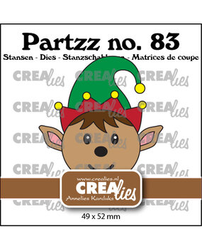 Crealies Partzz Stansen No. 83 Kerstelf (CLPartzz83)