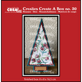 Crealies Create A Box Dies No. 30 Christmas Tree Box (CCAB30)