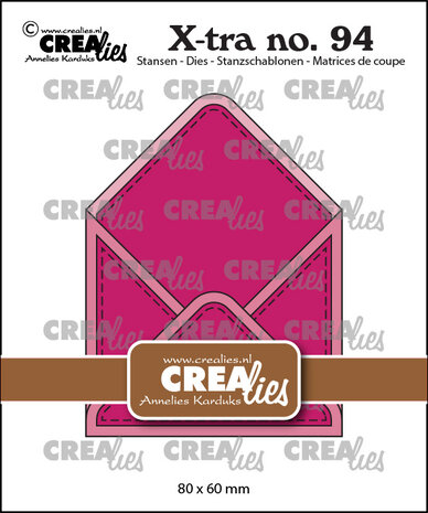 Crealies X-tra Dies No. 94 Open Envelope (CLXtra94)