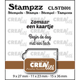 Crealies Stampzz Stempel No. 1 Stempelset Divers (CLSTDI01)