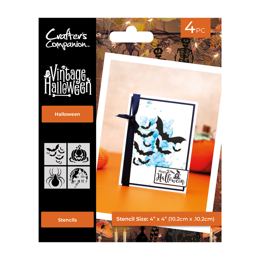 Crafter's Companion Vintage Halloween Stencil Halloween (VHAL-STEN-HAL) Crafter's Companion Vintage Halloween Stencil Halloween (VHAL-STEN-HAL)