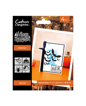Crafter's Companion Vintage Halloween Stencil Halloween (VHAL-STEN-HAL)
