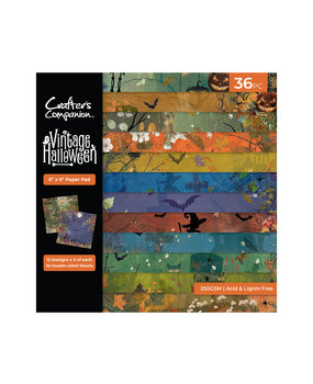 Crafter's Companion Vintage Halloween 6x6 Inch Paper Pad (VHAL-PAD6)