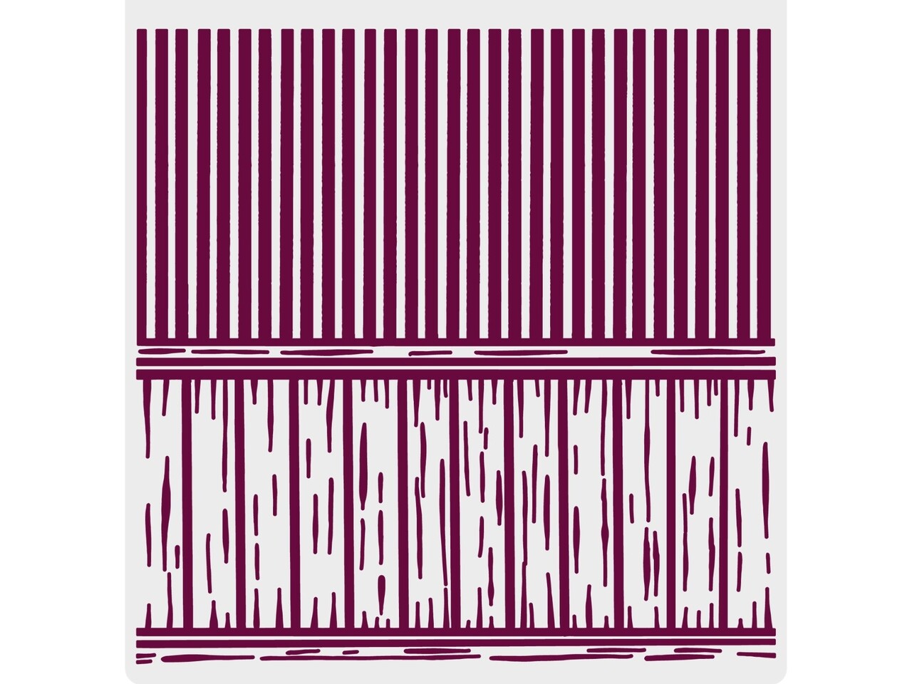 Crafter's Companion Through the Window 2D Embossing Folders Traditional Wallpaper (SD-TW-EF6-TRWA)