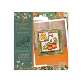 Crafter's Companion Thankful & Blessed Clear Stamp Pumpkin Corner (NG-TAB-STP-PUCO)