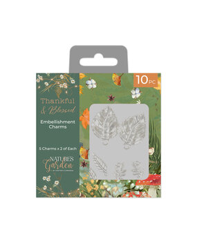 Crafter's Companion Thankful & Blessed Metal Charms (NG-TAB-CHAR)
