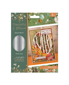 Crafter's Companion Thankful & Blessed Metal Die Silver Birch (NG-TAB-MD-SIBI)