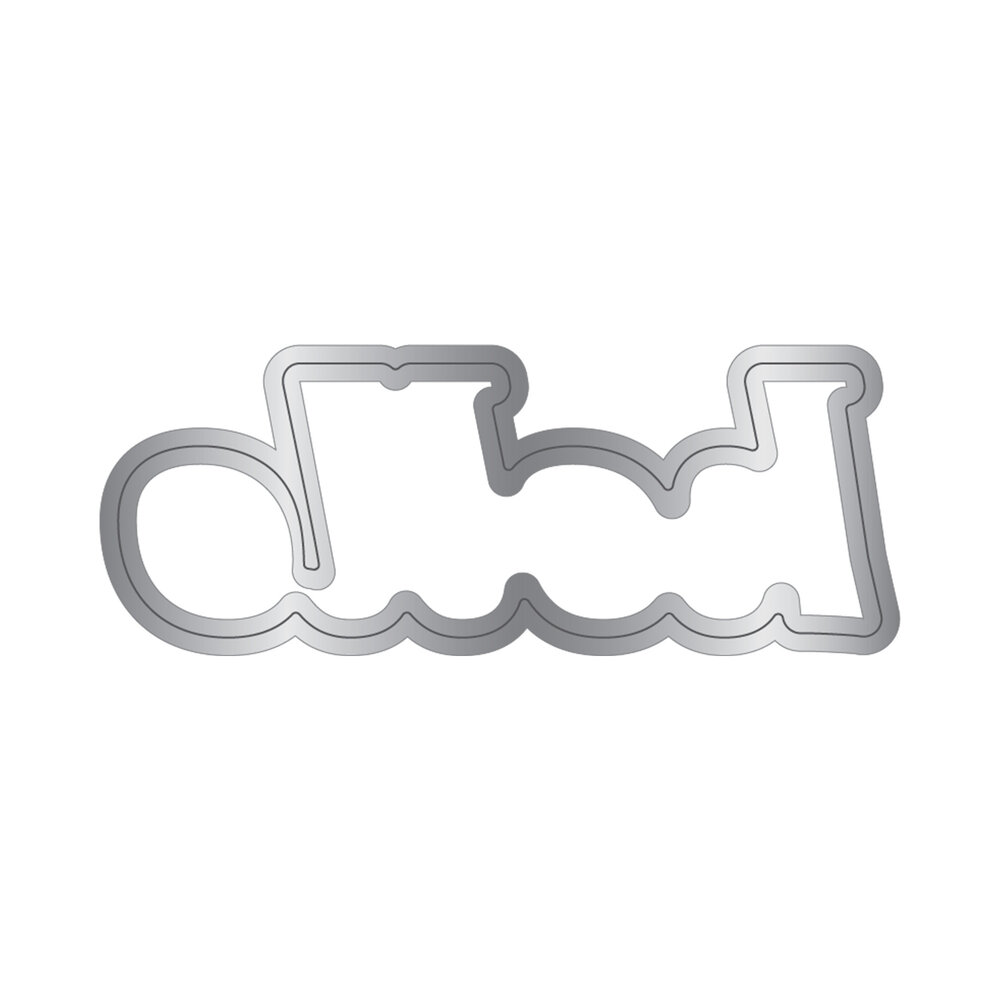 Crafter's Companion Thankful & Blessed Stamp & Die Hello (NG-TAB-STD-HELL)