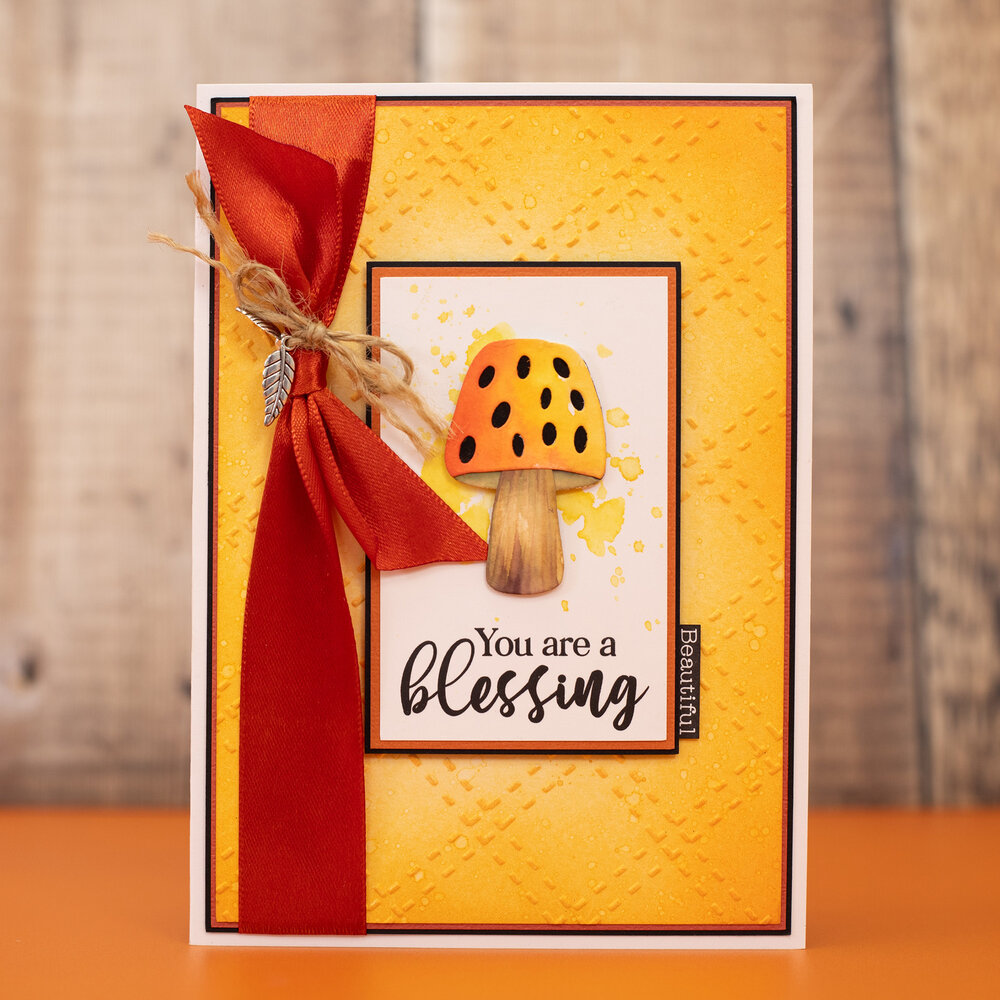 Crafter's Companion Thankful & Blessed Satin Ribbon (NG-TAB-SRIB)