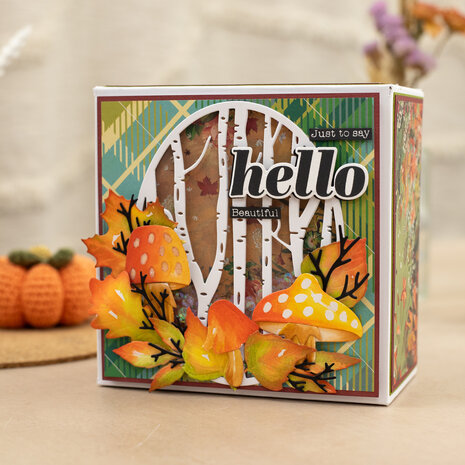 Crafter's Companion Thankful & Blessed Stamp & Die Hello (NG-TAB-STD-HELL)