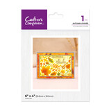 Crafter's Companion Partial 3D Embossing Folders Autumn Leaves (CC-3D-EF4-AULE)