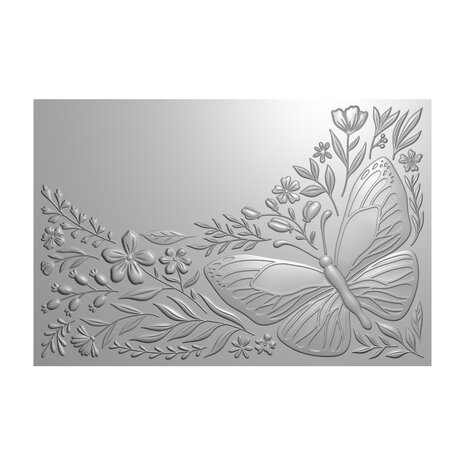 Crafter's Companion Partial 3D Embossing Folders Beautiful Butterfly (CC-3D-EF4-BEBU) Crafter's Companion Partial 3D Embossing Folders Beautiful Butterfly (CC-3D-EF4-BEBU)