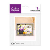 Crafter's Companion Partial 3D Embossing Folders Bubbling Cauldron (CC-3D-EF4-BUCA)