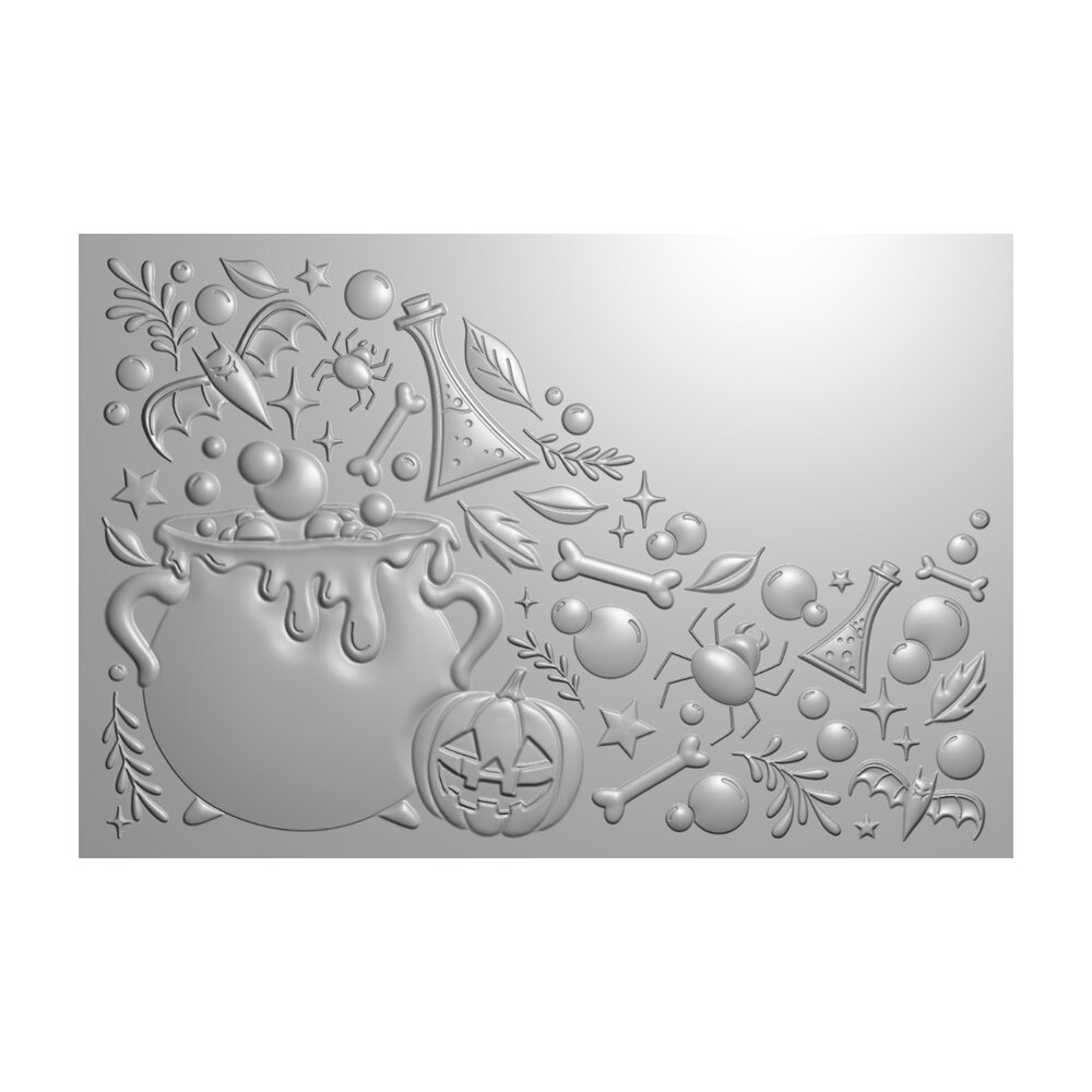 Crafter's Companion Partial 3D Embossing Folders Bubbling Cauldron (CC-3D-EF4-BUCA) Crafter's Companion Partial 3D Embossing Folders Bubbling Cauldron (CC-3D-EF4-BUCA)