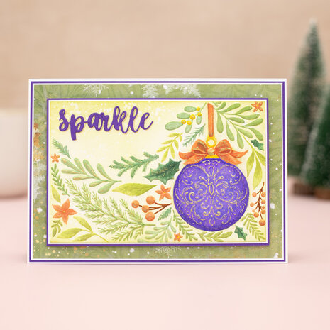 Crafter's Companion Partial 3D Embossing Folders Festive Bauble (CC-3D-EF4-FEBA) Crafter's Companion Partial 3D Embossing Folders Festive Bauble (CC-3D-EF4-FEBA)